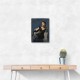 Elegantly Unbothered Vintage Glamour Wall Art