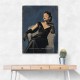 Elegantly Unbothered Vintage Glamour Wall Art