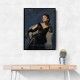 Elegantly Unbothered Vintage Glamour Wall Art