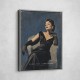 Elegantly Unbothered Vintage Glamour Wall Art