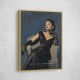 Elegantly Unbothered Vintage Glamour Wall Art