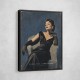 Elegantly Unbothered Vintage Glamour Wall Art