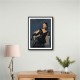 Elegantly Unbothered Vintage Glamour Wall Art