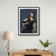 Elegantly Unbothered Vintage Glamour Wall Art