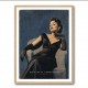 Elegantly Unbothered Vintage Glamour Wall Art