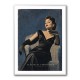 Elegantly Unbothered Vintage Glamour Wall Art