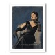 Elegantly Unbothered Vintage Glamour Wall Art