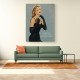 Serving Looks and Low Tolerance Vintage Glamour Wall Art