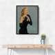 Serving Looks and Low Tolerance Vintage Glamour Wall Art