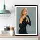 Serving Looks and Low Tolerance Vintage Glamour Wall Art