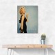 Less Perfection More Champagne Vintage Glamour Wall Art