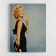 Less Perfection More Champagne Vintage Glamour Wall Art