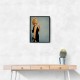 Less Perfection More Champagne Vintage Glamour Wall Art
