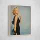 Less Perfection More Champagne Vintage Glamour Wall Art