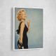 Less Perfection More Champagne Vintage Glamour Wall Art