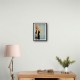 Less Perfection More Champagne Vintage Glamour Wall Art