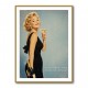 Less Perfection More Champagne Vintage Glamour Wall Art