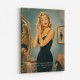 My Plans Depend On My Outfit Vintage Glamour Wall Art
