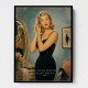 My Plans Depend On My Outfit Vintage Glamour Wall Art