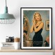 My Plans Depend On My Outfit Vintage Glamour Wall Art