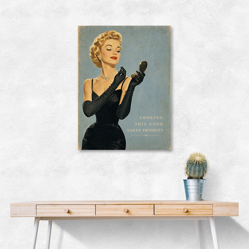 Looking This Good Vintage Glamour Wall Art