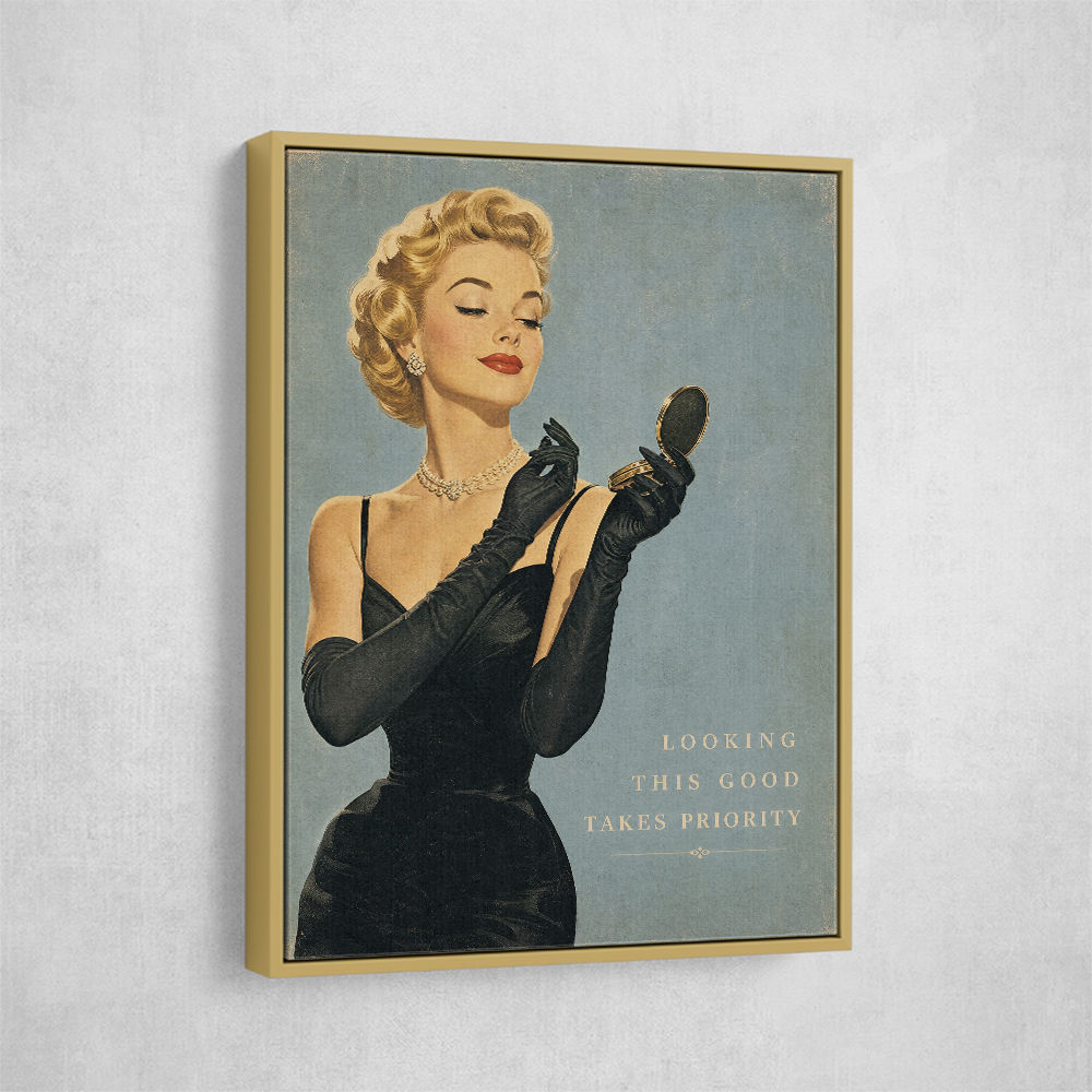 Looking This Good Vintage Glamour Wall Art