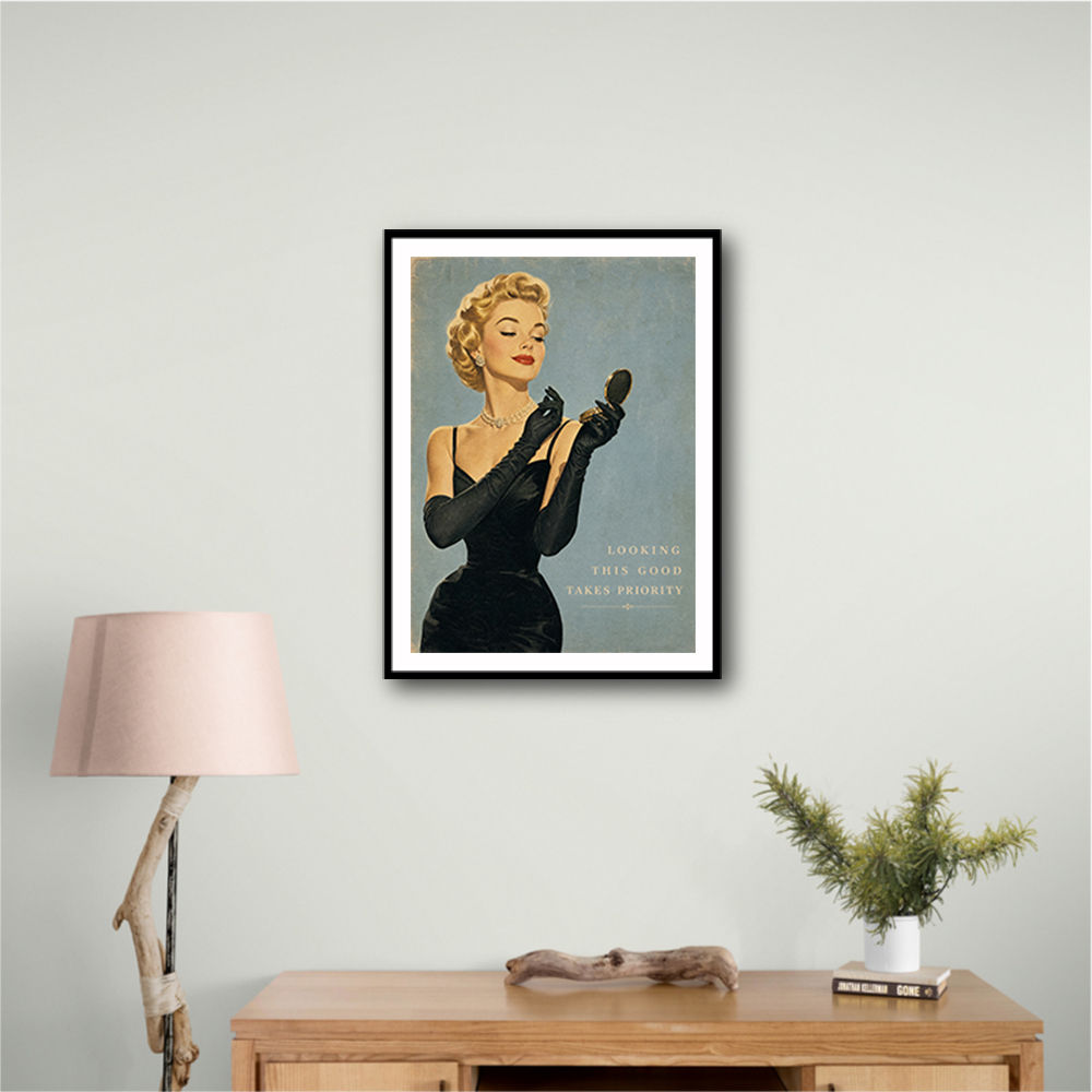Looking This Good Vintage Glamour Wall Art