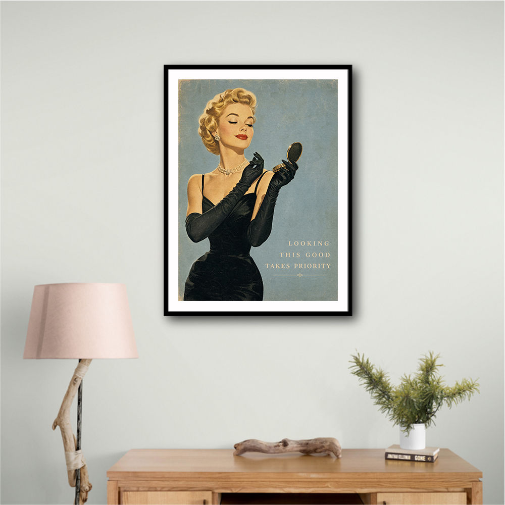 Looking This Good Vintage Glamour Wall Art