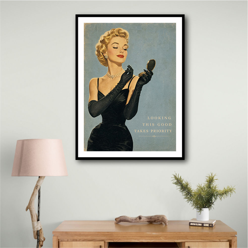 Looking This Good Vintage Glamour Wall Art