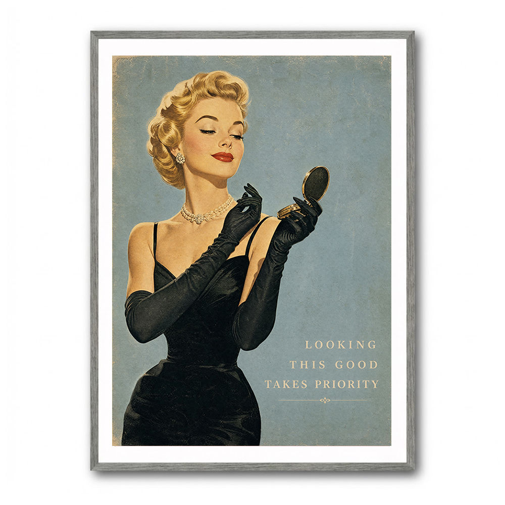Looking This Good Vintage Glamour Wall Art