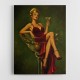 The Martini Muse Wall Art