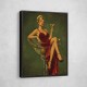 The Martini Muse Wall Art