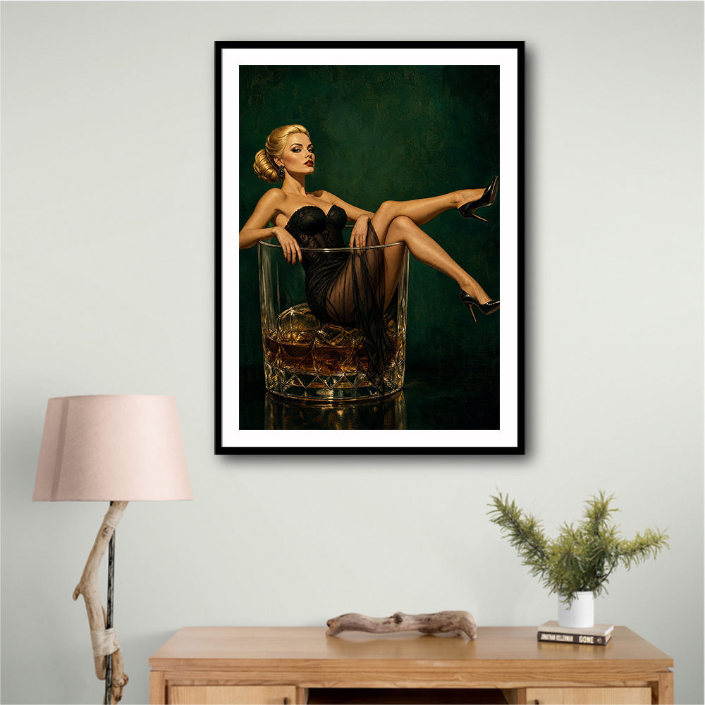 On the Rocks & Unbothered Wall Art