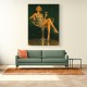 Glitter & Champagne Vintage Style Wall Art