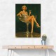 Glitter & Champagne Vintage Style Wall Art