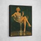 Glitter & Champagne Vintage Style Wall Art