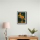 Glitter & Champagne Vintage Style Wall Art