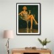 Glitter & Champagne Vintage Style Wall Art