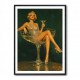 Glitter & Champagne Vintage Style Wall Art