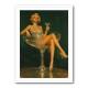 Glitter & Champagne Vintage Style Wall Art