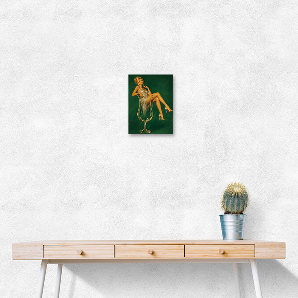 Fizz, Fringe & Fabulous – Vintage Glamour Wall Art