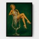 Fizz, Fringe & Fabulous – Vintage Glamour Wall Art