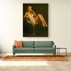 Feathered in Champagne – Vintage Glamour Wall Art