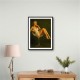 Feathered in Champagne – Vintage Glamour Wall Art