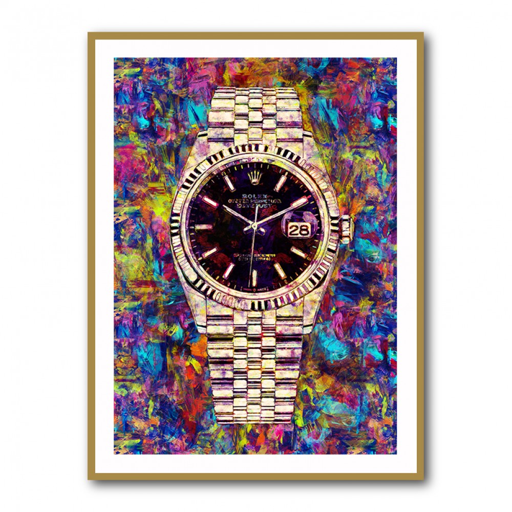 Datejust Gold Abstract