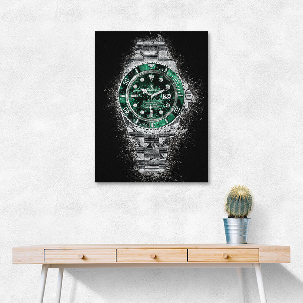 Rolex Hulk Submariner Abstract