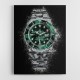 Rolex Hulk Submariner Abstract