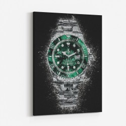 Rolex Hulk Submariner Abstract