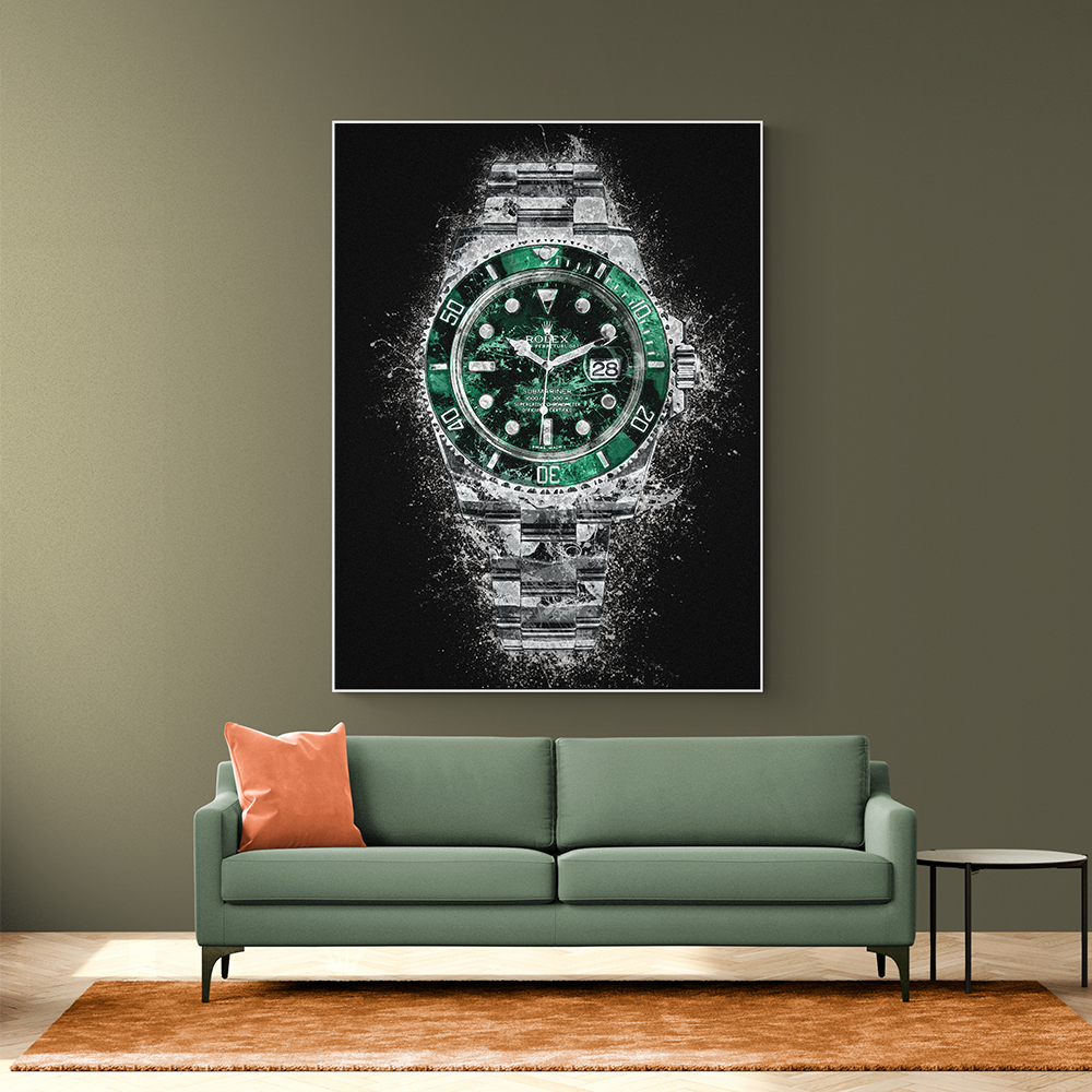 Rolex Hulk Submariner Abstract