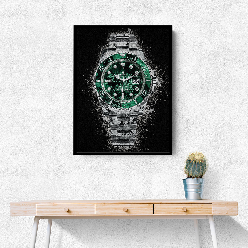 Rolex Hulk Submariner Abstract